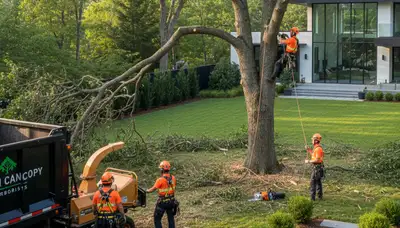 Professional landscaping and tree removal in Thornton, CO by Chop Chop Tree experts