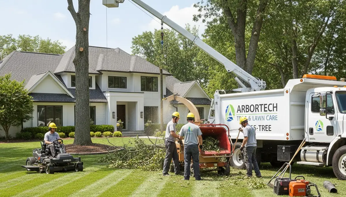 Professional lawn care and tree removal service in Thornton, CO for healthy, resilient turf